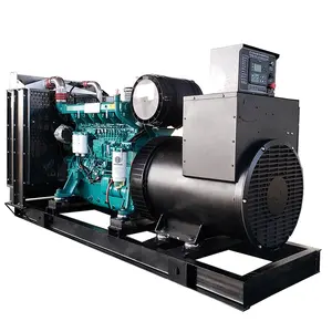 240 kw&300 kva offenes rahmen-diesel-generator-set in kombination mit reinem kupfer bürstenlosem generator und automatischem ats