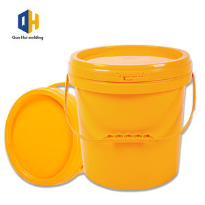 ถังพลาสติกหนาแบบรีไซเคิล OEM ขนาด 14 ลิตร พร้อมฝาปิดและหูหิ้ว สำหรับน้ำมันหล่อลื่น ปุ๋ย การเกษตร และอุตสาหกรรม - Product Image 1
