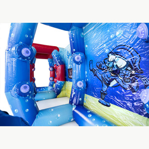 Juego Inflable de Batalla Acuática <span class=keywords><strong>Ninja</strong></span> Splash IPS, Juego Interactivo Inflable para Alquiler en Carnavales al Aire Libre, Entretenimiento para Todas las Edades - Product Image 6
