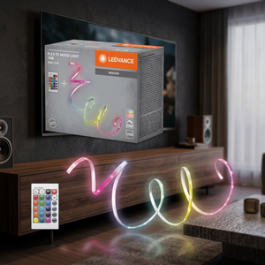Striscia LED RGB autoadesiva da 1,5 metri con telecomando (Ledvance 317743) - Product Image 3