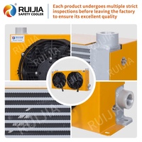 Radiador de motor CC 12V/24V CA, Enfriador de aceite marino, Condensador de agua de mar, Gran stock de intercambiadores de calor