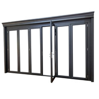 Ventanas de Aluminio de Alta Gama con Sistema Francés de Puente Roto, Ventanas Fijas Colgantes Insonorizadas de Aleación de Aluminio y Vidrio, Directo de Fábrica