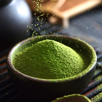 Poudre de Matcha d'origine Shaanxi, emballée en conserve, thé vert moulu à la pierre, qualité alimentaire, extrait par solvant, nouveau, en vrac, extrait végétal