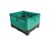 Boîte en plastique pliable pour fruits et légumes, de haute qualité, robuste, en plastique, pour le stockage