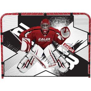ประตูฮอกกี้ EALER ขนาด 54 นิ้ว พร้อมเป้าซ้อมยิง โครงเหล็กพกพาสะดวก ตาข่ายเสริมความแข็งแรง สำหรับฝึกซ้อม - Product Image 1
