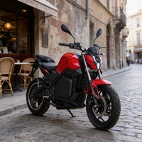 Moto électrique puissante de 5000 W, haute vitesse, certifiée COC, Naked Sport Bike