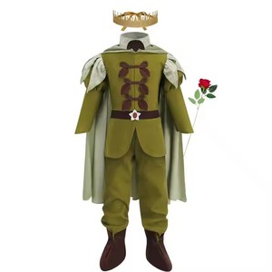 Costume de prince grenouille pour garçons, enfants, fête de carnaval, déguisement d'anime avec <span class=keywords><strong>haut</strong></span> et pantalon - Product Image 4