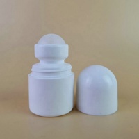 Chine Fabricant Personnalisé 30ml Rond HDPE En Plastique Vide Rouleau Déodorant Bouteille Blanc Rose Couleur pour Hommes Femmes Bouteilles En Plastique