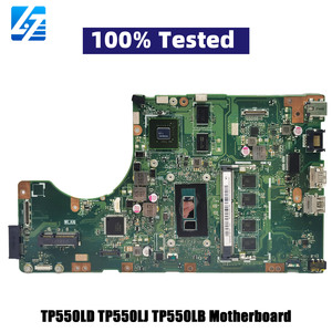 เมนบอร์ดแล็ปท็อป TP550LD สำหรับ <span class=keywords><strong>Asus</strong></span> VivoBook TP550L พลิก TP550LD J550L TP550LAB TP550LB เมนบอร์ด TP550LN I3เมนบอร์ดซีพียู <span class=keywords><strong>I7</strong></span> I5 - Product Image 1
