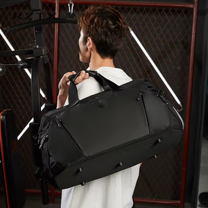 <b>Lightweight</b> Waterproof Oxford Polyester Sports Fitness Crossbody Gym Bag Handheld Training <b>Luggage</b> Weekender Dry Wet Separation - Product Image 4