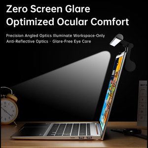 Lampe <span class=keywords><strong>de</strong></span> <span class=keywords><strong>table</strong></span> à LED à gradation progressive pour le soin des yeux, rechargeable, contrôle tactile, écran d'ordinateur portable, barre lumineuse suspendue - Product Image 3
