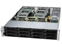 Serveur CloudDC Supermicro SYS-621C-TN12R 2U, double processeur Intel Xeon, DDR5, 12 baies NVMe SAS SATA PCIe 5.0, serveur de centre de données d'entreprise