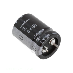 ตัวเก็บประจุแบบสแนปผ่านรู1500 uF 20% 63V ฝา LGY1J152MELZ30สารส้ม1500 uF - Product Image 1
