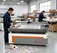 Máquina de Corte de Vinilos CNC de Alta Calidad con Cuchilla Oscilante, Precio de Fábrica