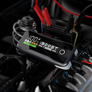 Xách tay 99.9wh pd65w công suất lớn khẩn cấp pin Booster Powerbank Tự động khởi động <span class=keywords><strong>12</strong></span> <span class=keywords><strong>V</strong></span> 6000A đỉnh xe nhảy khởi động ngân hàng điện - Product Image 2