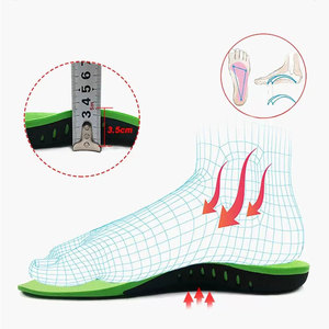 Plantillas de soporte de <span class=keywords><strong>arco</strong></span> <span class=keywords><strong>deportivo</strong></span> para correr, Fitness, pie plano, ortopédico, PU, alta elasticidad, absorción de golpes, comodidad, plantilla de corrección de <span class=keywords><strong>arco</strong></span> - Product Image 5