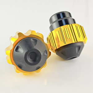 Horquilla de Motocicleta Qiangye M8871, Piezas de Modificación de Amortiguador CNC, Universal para Motocicletas Eléctricas, Plateado, Negro, Azul - Product Image 2