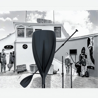 Pagaie de SUP gonflable tout-terrain en alliage d'aluminium léger de haute qualité, réglable, portable, pour homme, FBM, vente en gros