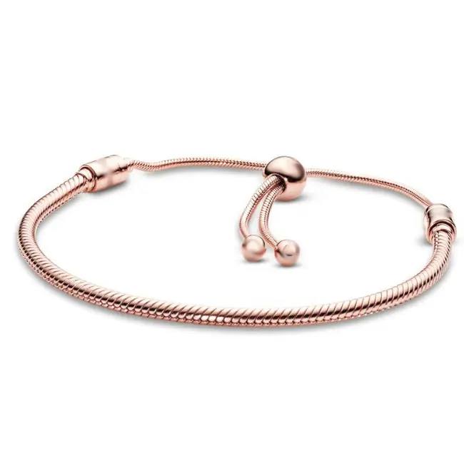 New design snake bone chain adjustable snake charm bracelet rose gold snake chain
