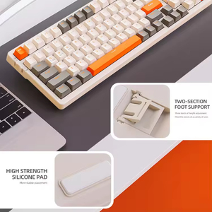 High Quality 100 Keys Layout Dual Mode Gaming Wireless <b>Keyboard</b> Mechanical <b>Keyboard</b> for Desktop PC - Product Image 3