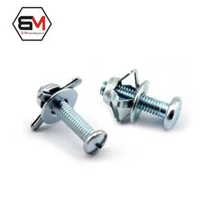Vis d'expansion en fer zingué Baoming Petal Nut M6 pour fixation sur tôle métallique - Product Image 4