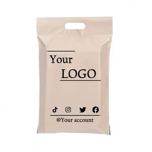 Wholesale Custom Recycled Poly Mailer Thick Handle Mailing Bag with Plastic Packaging for Shipping for Couriers Shoe <b>Box</b> - Product Image 3