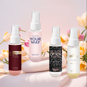 Set Regalo di Profumi Ecologici per <span class=keywords><strong>Donna</strong></span> con Fragranza Floreale Senza Alcool, Spray per Corpo e Capelli, 4 Pezzi da 40ML - Product Image 3
