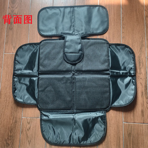 Cojín para asiento de coche, tela Oxford, 47cm x 47cm, Protector plegable para asiento de coche para bebé, almohadilla de seguridad multifuncional - Product Image 5