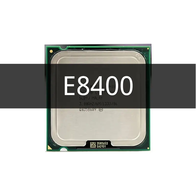 Used Core Dual Core E8400 LGA 775 Desktop Computers Processor 6MB 3.0 GHz 775-pin 65W 10