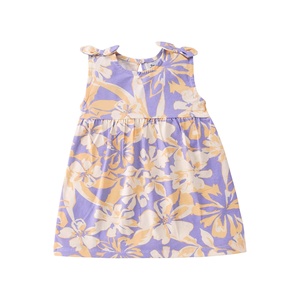 Abito Estivo per Bambine in Stile Europeo e Americano, <span class=keywords><strong>Vestito</strong></span> Principessa alla Moda, Senza Maniche, in Puro Cotone con Stampe - Product Image 5