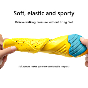 Memory <b>Foam</b> Sport Insoles Sweat Absorption Breathable Running Shoe <b>Pads</b> Foot Care Inserts for Men Women Size 35-45 - Product Image 3