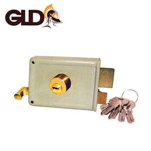 特価販売中！サイズ・色のカスタマイズ可能なインターホンシステム搭載の機械式ドアロック（リムロック） - Product Image 2