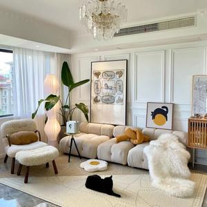 Venta de fábrica Oficina Modular Tela Hotel Salón Sofá seccional Mario Bellini Sofás - Product Image 2