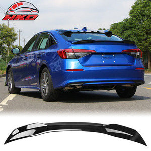 Alerón Trasero Estilo SI RS en Negro Brillante para Honda Civic Sedán 11ª Generación 4 Puertas 2022-2026 - Product Image 1