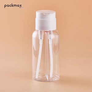 Bouteille PET écologique à double compartiment gauche-droite 600 ml (300 ml + 300 ml) avec double pompe, réutilisable pour gel douche et lotion - Product Image 5