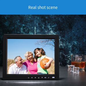 กรอบรูปดิจิตอล LCD ขนาด 10 นิ้ว IPS พร้อมฟังก์ชั่นเล่น<span class=keywords><strong>วิดีโอ</strong></span>และเพลงผ่าน USB นาฬิกา และแสดงผลแบบวนซ้ำ - Product Image 6