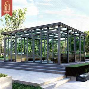 Boîtier Rétractable En Aluminium Piscine Maison Extérieur Intérieur Patio Étanche Durable Alternative à L'auvent Pergola Sunroom - Product Image 1
