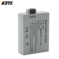 Untuk Baterai Kamera Li-ion Pengganti Canon LP-E5 7.4V 1080mAh Cocok untuk Kamera DSLR EOS 450D 500D 1000D Rebel XSi XS.