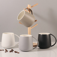 Taza de café de cerámica con logotipo personalizado para Eid Al-Fitr, unidad individual, venta al por mayor, etiqueta blanca, jarra artesanal, regalo corporativo