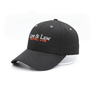 Meidiney BSCI Manufacture Custom 6 Panel Mens <b>Plain</b> Black Embroidery Logo Baseball <b>Caps</b> - Product Image 1