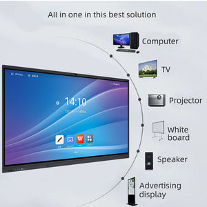 Zdhq 55 65 75 86 بوصة 4k شاشة Lcd متعددة اللمس سبورة بيضاء تفاعلية رقمية للمدرسة مع كاميرا مدمجة - Product Image 4