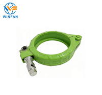 Collier de serrage DN125 à déconnexion rapide pour camion pompe à béton haute pression en acier, acceptation OEM pour toutes marques
