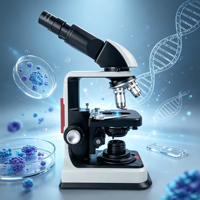G100 Binocular Biological Microscope, Laboratory Compound Microscope for Medical Educational Use OEM ODM Supported