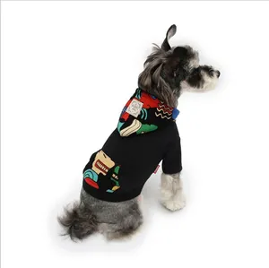 Fashion Summer And Autumn 2 Legs Design Prints Pattern Dog Pet Hoodie Dog Clothes