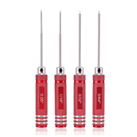 Tournevis hexagonal de haute précision 1.5mm 2mm 2.5mm 3mm Kit d'outils pour avion d'hélicoptère RC