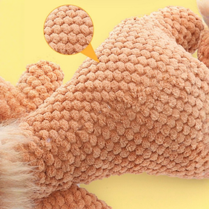 Giocattolo per cani resistente ai morsi, con suono, a forma di pappagallo, leone o lupo, per cani di taglia grande - Product Image 5