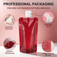 Pochette Doypack Personnalisée Imprimée en PET, VMPET, PE, Refermable, avec Bec Verseur et Bouchon Flip-Top, Qualité Alimentaire, pour Liquides, Jus et Sauces