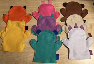 Títeres de Mano Educativos Personalizados de Dibujos Animados, Juguete de Peluche Suave para Niños, Marioneta de Fieltro Hecha a Mano de Cocodrilo y Rana - Product Image 6