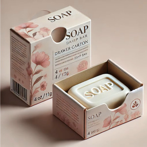 Tùy Chỉnh Dễ Thương Xà Phòng Hộp Bưu Phẩm Vận Chuyển Bài Gửi Thư Hộp Số Lượng Lớn Với Biểu Tượng Tùy Chỉnh Quà Tặng Xà Phòng Hộp - Product Image 3