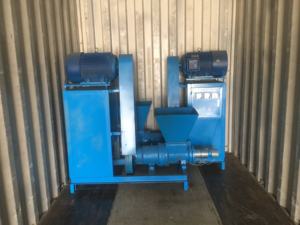 Machine à fabriquer des panneaux muraux en charbon de bois Wanbo, machine d'extrusion de vis, machine de pelletisation pour sciure de bois, biomasse, briquettes, 200-300 kg/h, 380V - Product Image 6